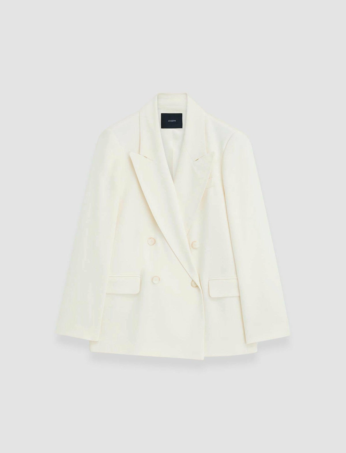 JOSEPH Fashion Women Jaden Comfort Cady Jacket Ivory