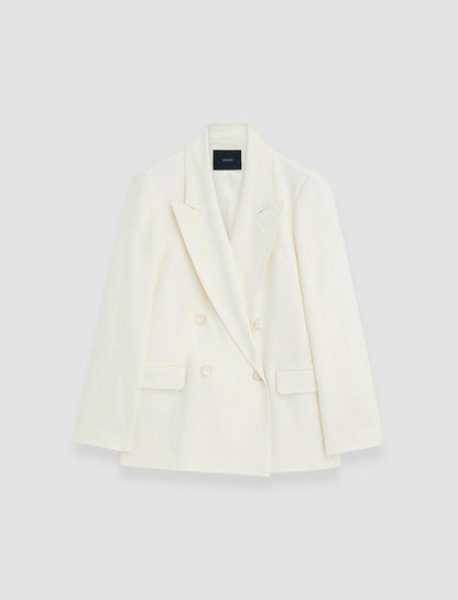 JOSEPH Fashion Women Jaden Comfort Cady Jacket Ivory