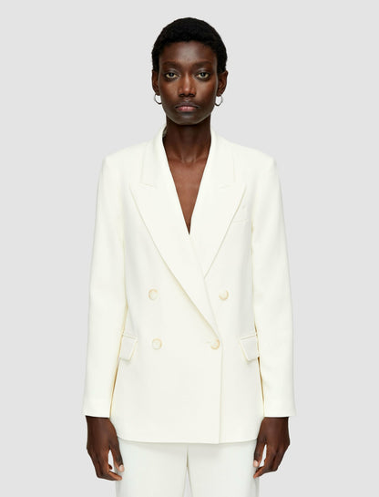 JOSEPH Fashion Women Jaden Comfort Cady Jacket Ivory