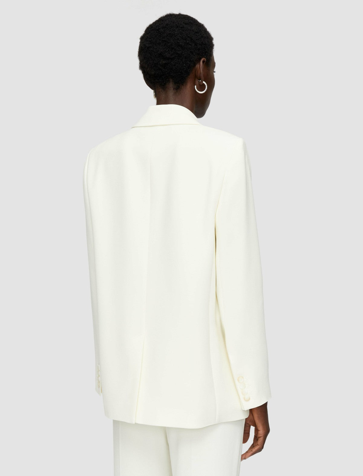 JOSEPH Fashion Women Jaden Comfort Cady Jacket Ivory