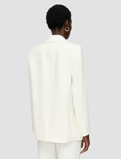 JOSEPH Fashion Women Jaden Comfort Cady Jacket Ivory
