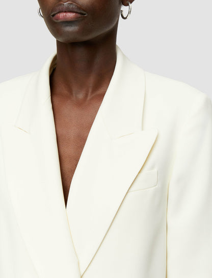 JOSEPH Fashion Women Jaden Comfort Cady Jacket Ivory