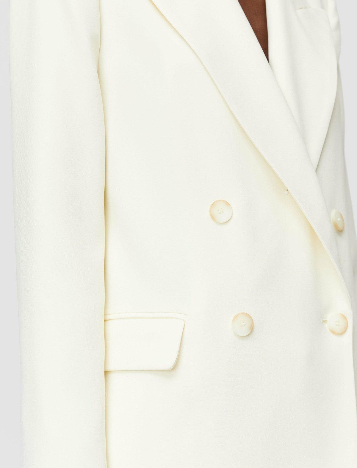 JOSEPH Fashion Women Jaden Comfort Cady Jacket Ivory
