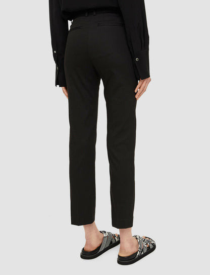 JOSEPH Fashion Women Light Gabardine Stretch Coleman Trousers Black