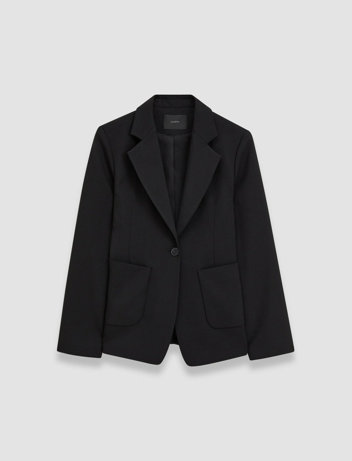 JOSEPH Fashion Women Glenview Tailoring Wool Stretch Jacket Black