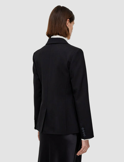 JOSEPH Fashion Women Glenview Tailoring Wool Stretch Jacket Black