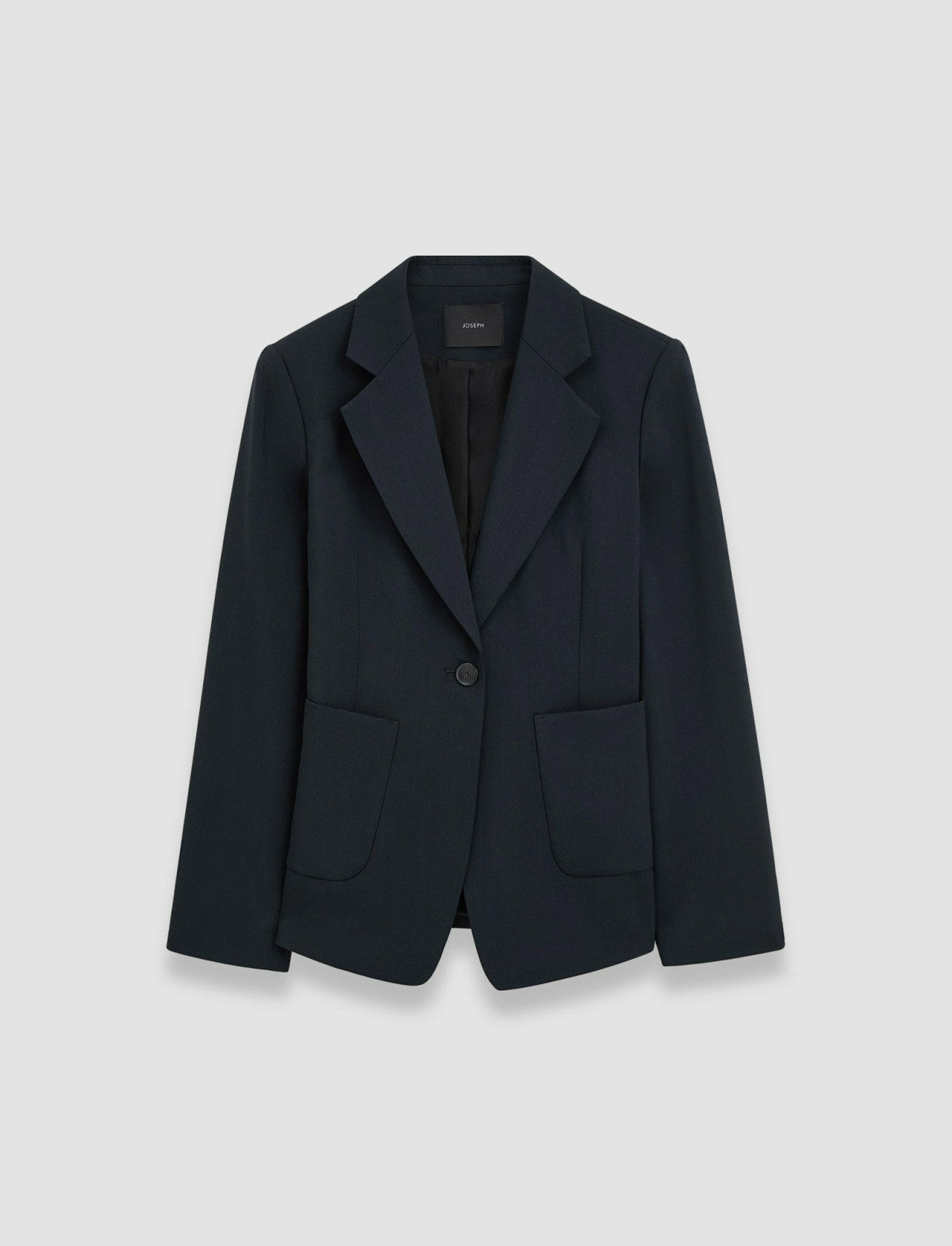 JOSEPH Fashion Women Glenview Tailoring Wool Stretch Jacket Navy