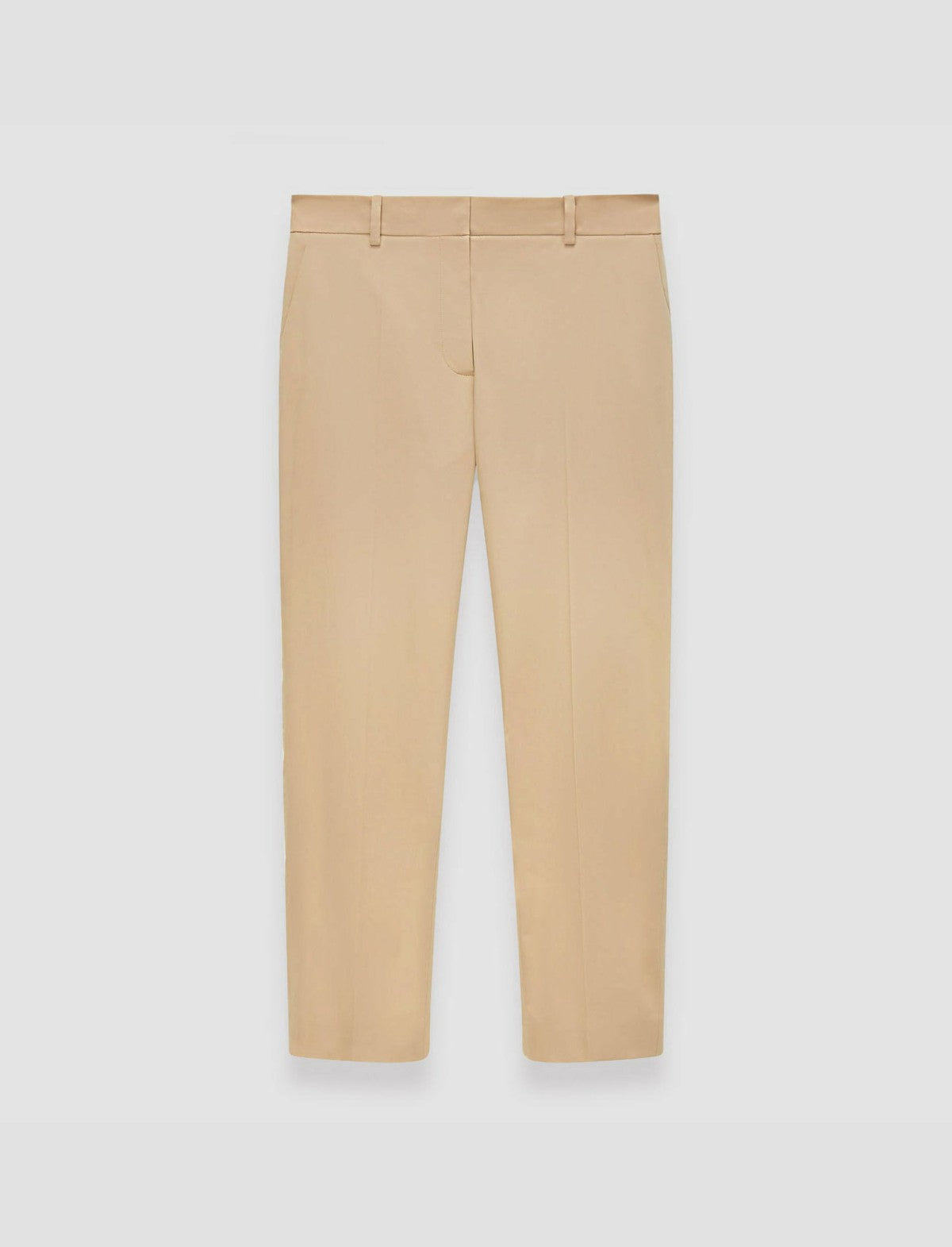 JOSEPH Fashion Women Bing Court Light Gabardine Stretch Trousers Sesame