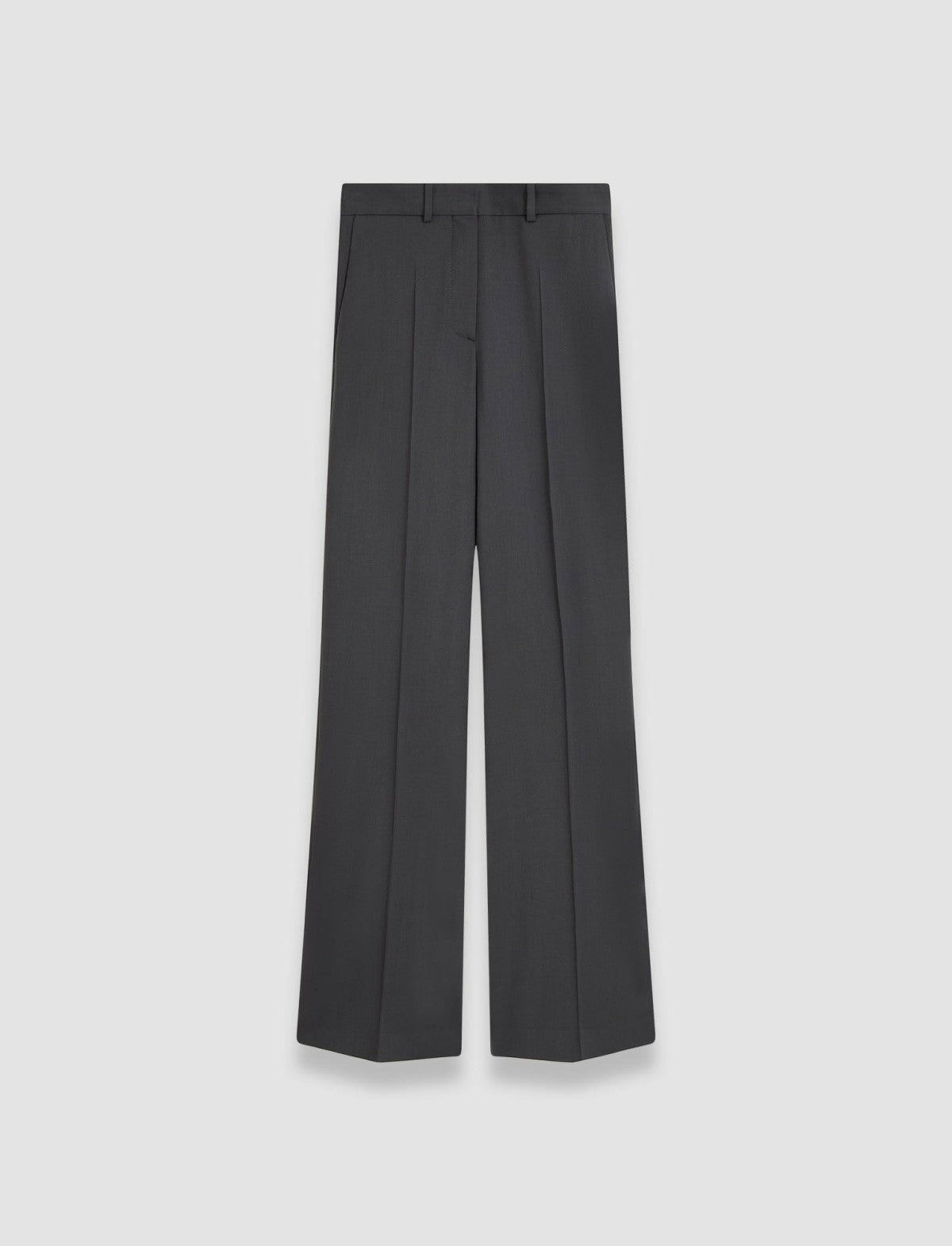 JOSEPH Fashion Women Morissey Tailoring Wool Stretch Trousers Slate