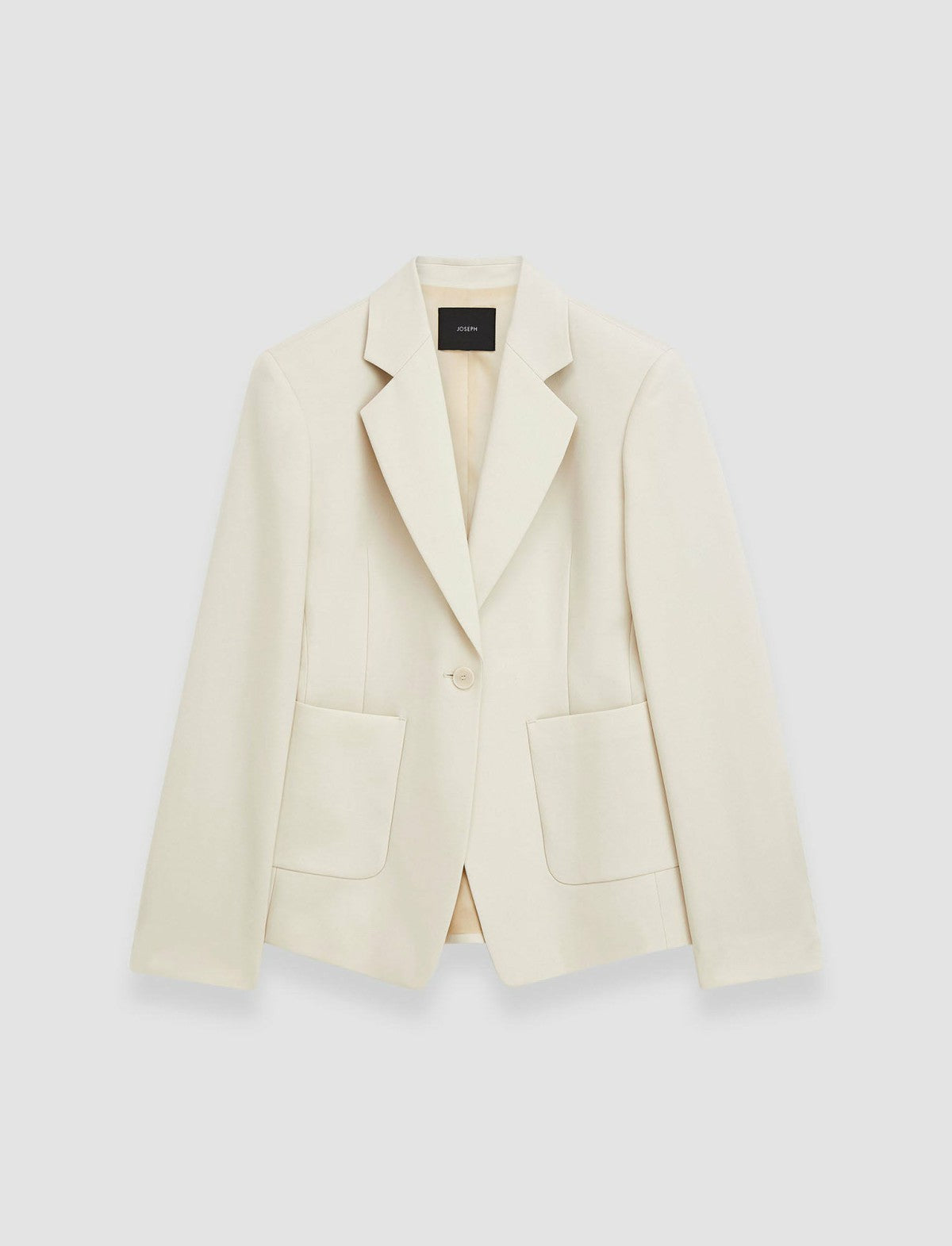 JOSEPH Fashion Women Glenview Tailoring Wool Stretch Jacket Oat