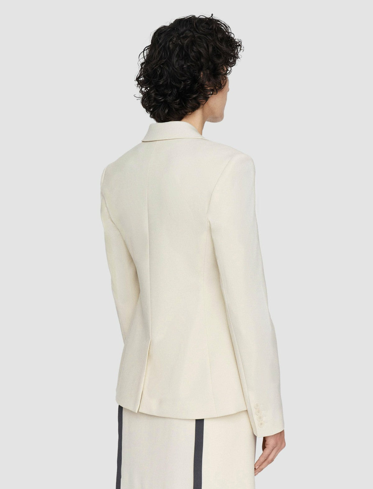 JOSEPH Fashion Women Glenview Tailoring Wool Stretch Jacket Oat
