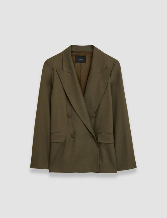 JOSEPH Fashion Women Viscose Twill Jaden Jacket Hass Avocado