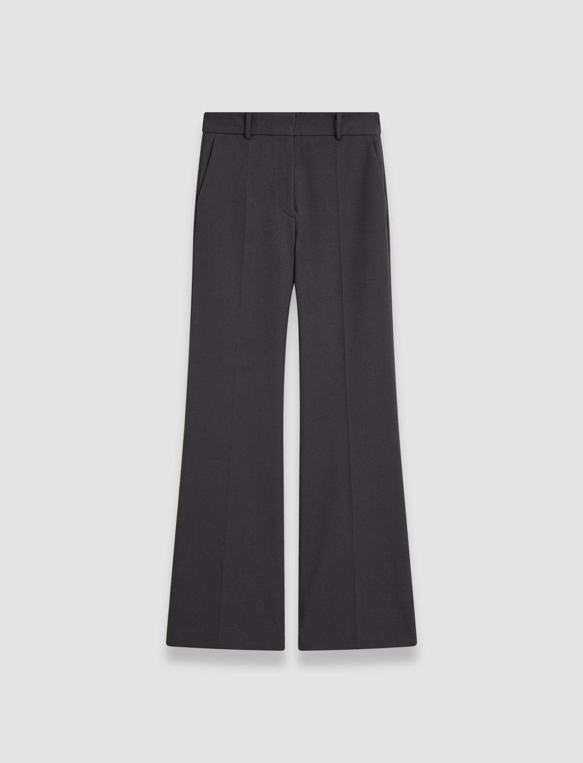 JOSEPH Fashion Women Tafira Gabardine Stretch Trousers Slate