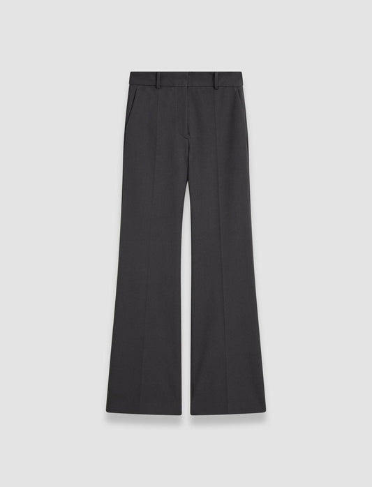 JOSEPH Fashion Women Tafira Gabardine Stretch Trousers Slate