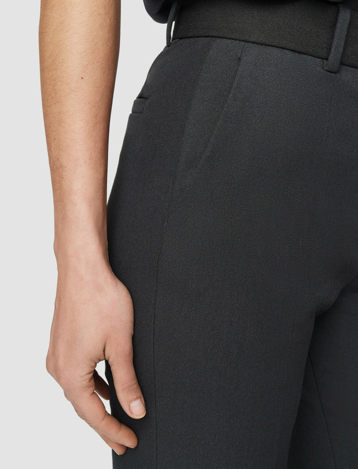 JOSEPH Fashion Women Tafira Gabardine Stretch Trousers Slate