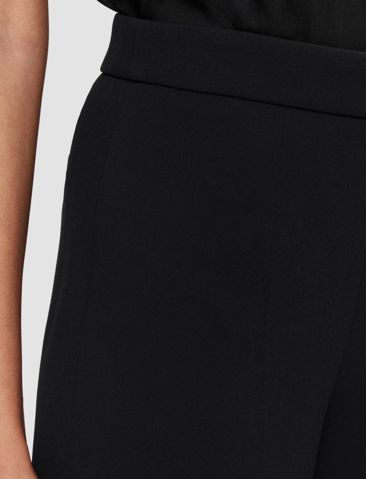 JOSEPH Fashion Women Alane Comfort Cady Trousers Black