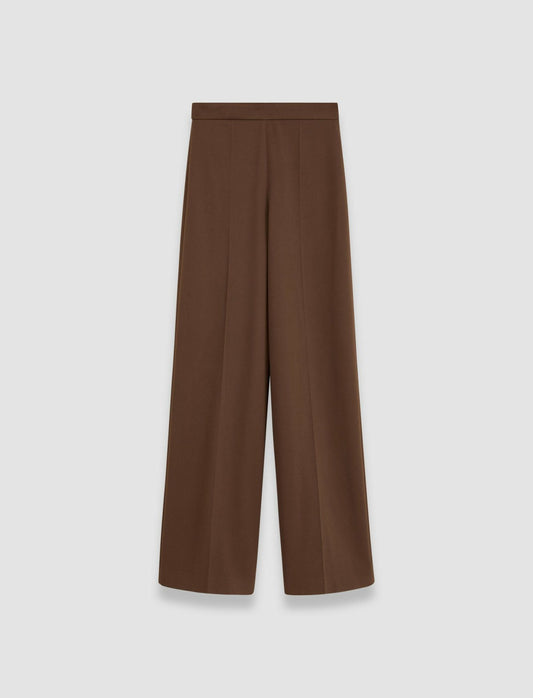 JOSEPH Fashion Women Alane Comfort Cady Trousers Arabica