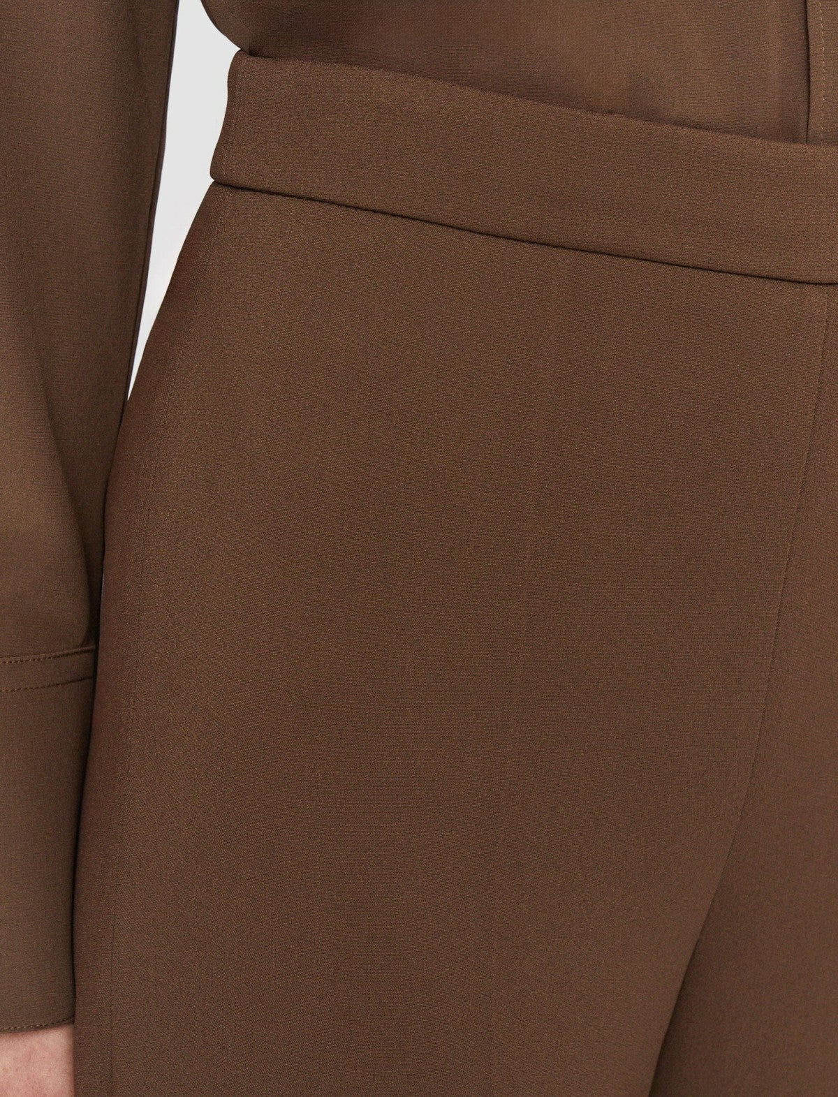 JOSEPH Fashion Women Alane Comfort Cady Trousers Arabica