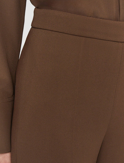 JOSEPH Fashion Women Alane Comfort Cady Trousers Arabica