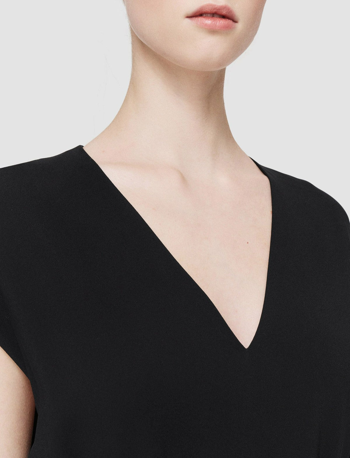 JOSEPH Fashion Women Comfort Cady Turot Dress Black