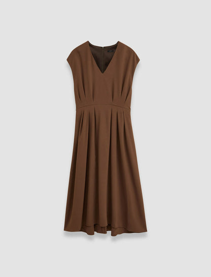 JOSEPH Fashion Women Comfort Cady Turot Dress Arabica