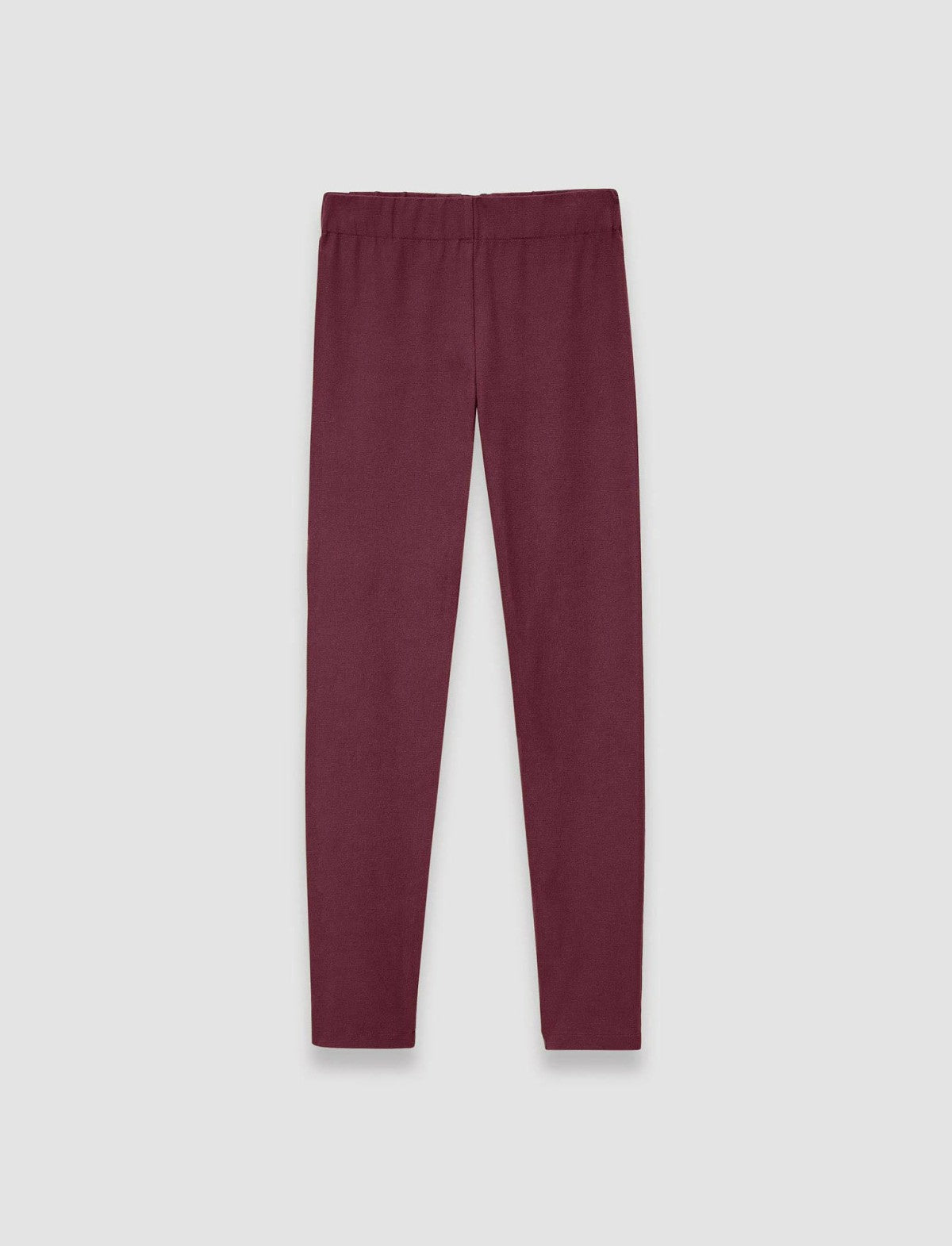 JOSEPH Fashion Women Gabardine Stretch Leggings Merlot