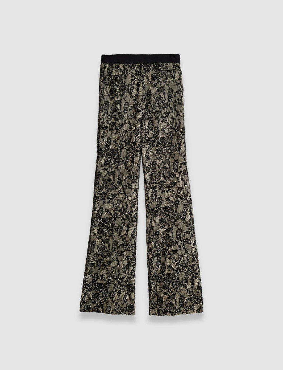 JOSEPH Fashion Women Tokyo Patchwork Lace Trousers Comet Combo