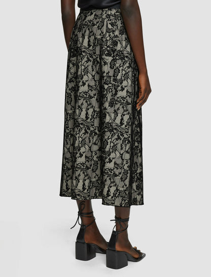 JOSEPH Fashion Women Patchwork Lace Skirt Comet Combo