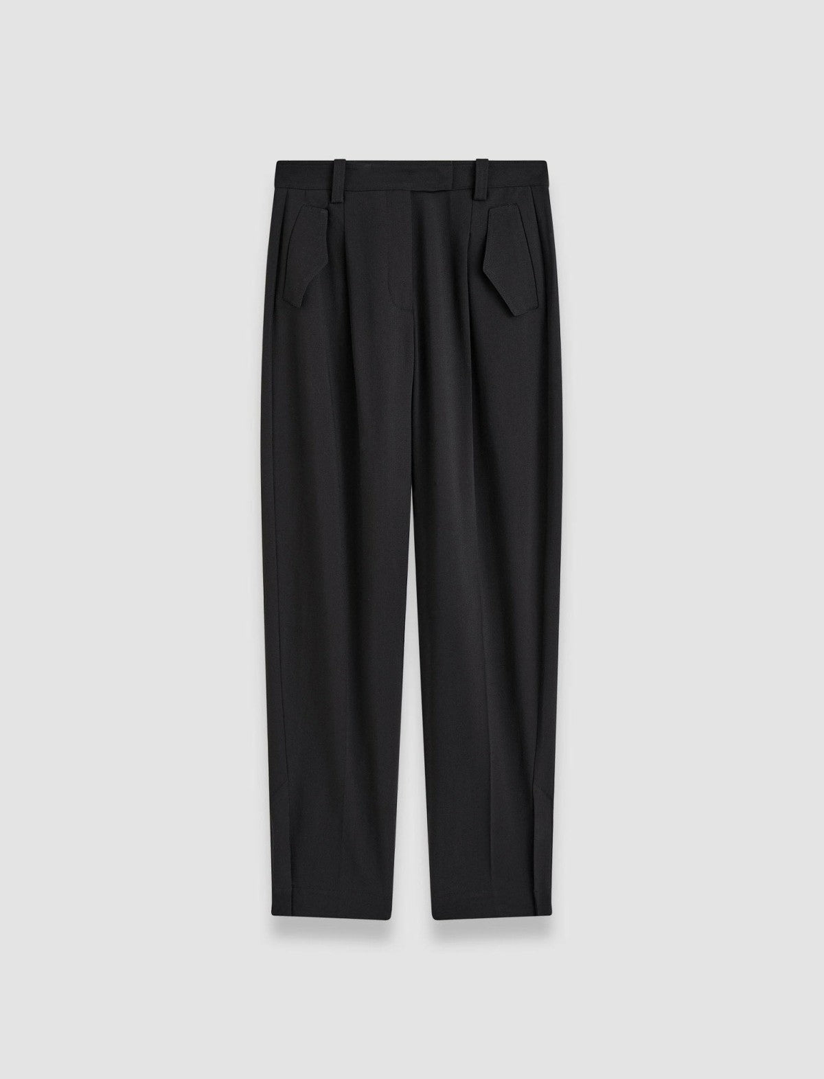 JOSEPH Fashion Women Alexis Fluid Twill Wool Trousers Black