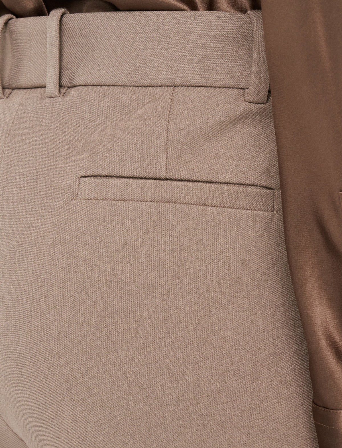 JOSEPH Fashion Women Tafira Gabardine Stretch Trousers Escargot