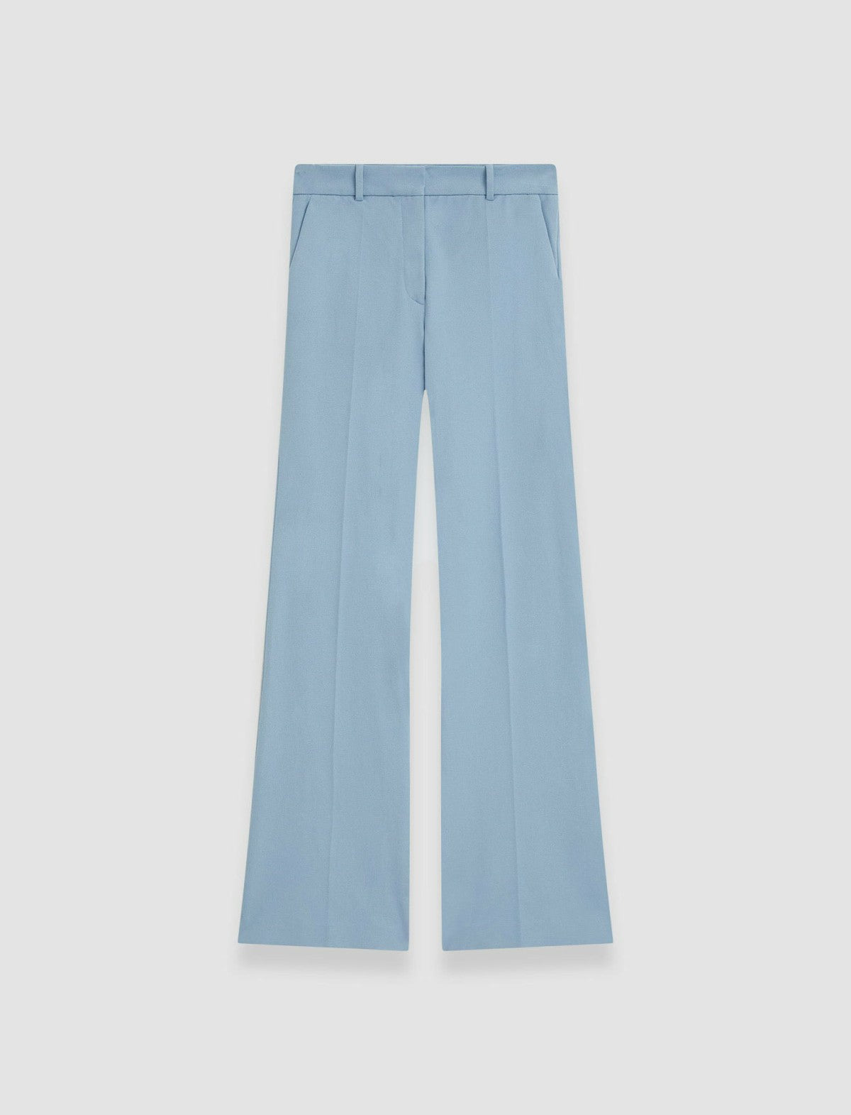 JOSEPH Fashion Women Tafira Gabardine Stretch Trousers Faded Sky