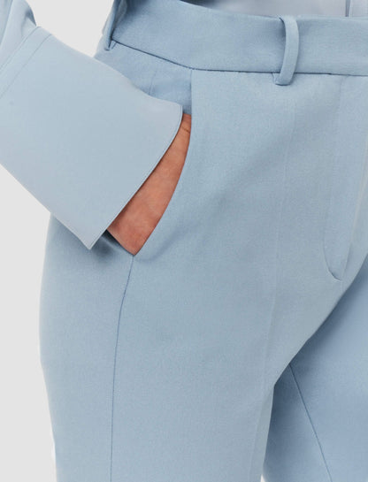 JOSEPH Fashion Women Tafira Gabardine Stretch Trousers Faded Sky