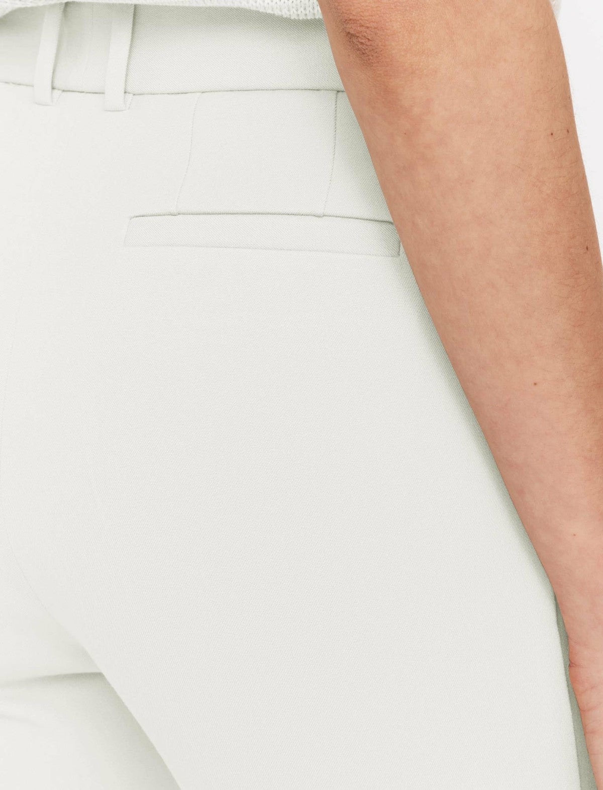 JOSEPH Fashion Women Coleman Gabardine Stretch Trousers White