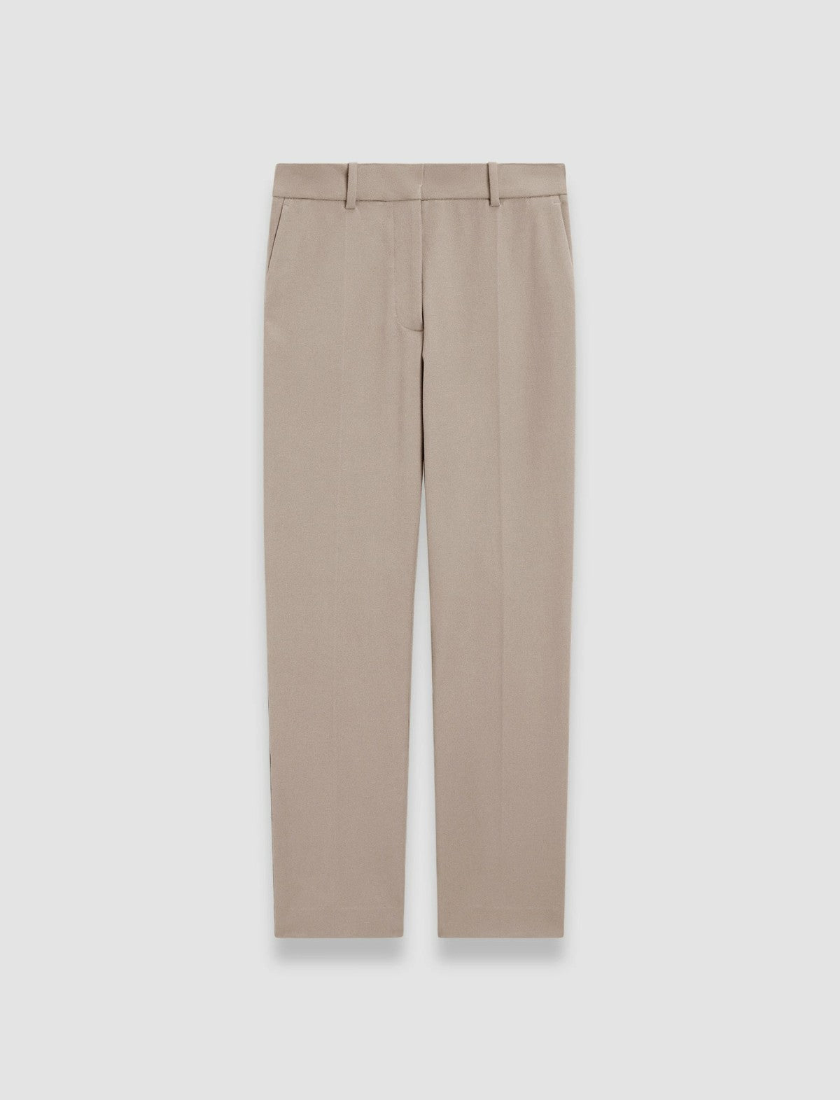 JOSEPH Fashion Women Coleman Gabardine Stretch Trousers Escargot