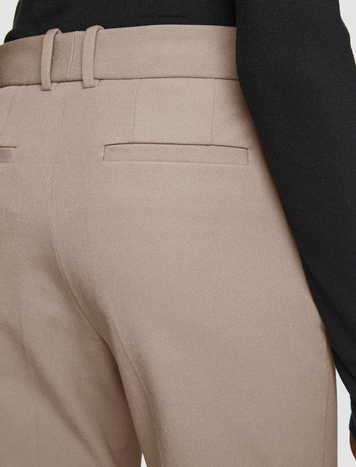 JOSEPH Fashion Women Coleman Gabardine Stretch Trousers Escargot