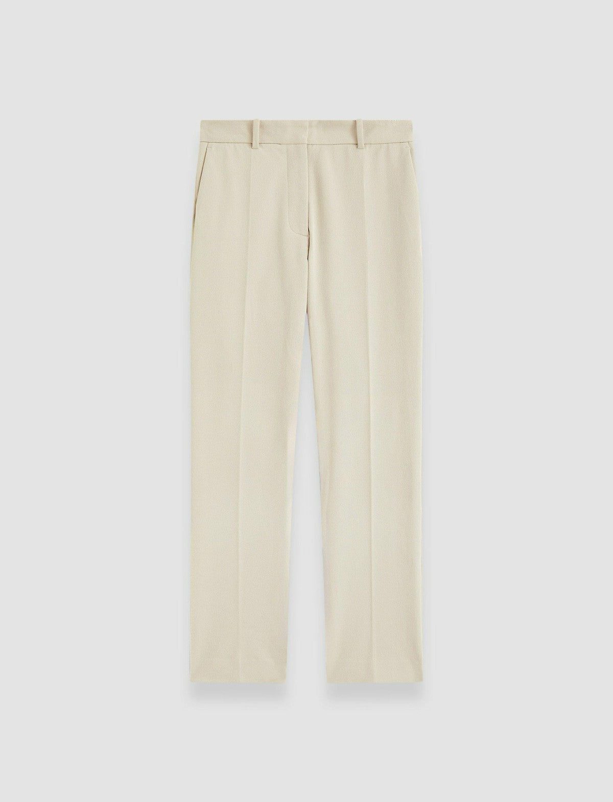 JOSEPH Fashion Women Coleman Gabardine Stretch Trousers Quail