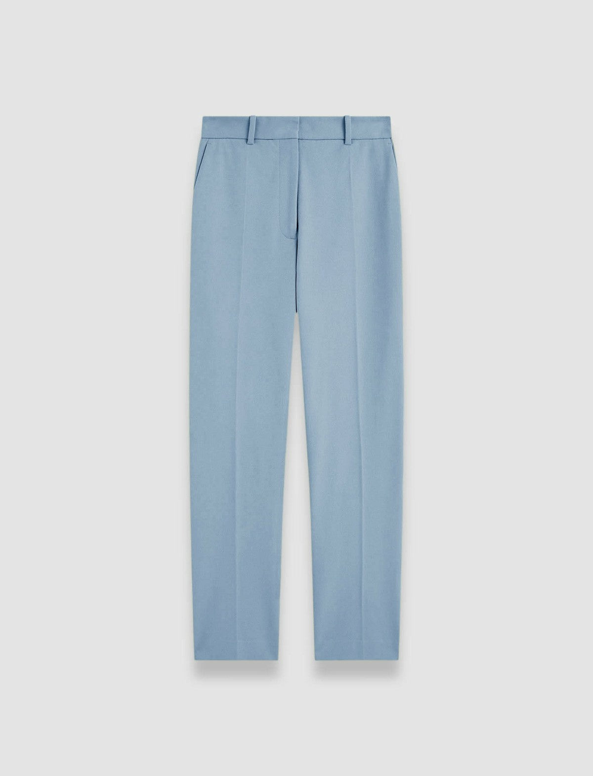 JOSEPH Fashion Women Coleman Gabardine Stretch Trousers Faded Sky