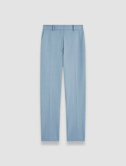 JOSEPH Fashion Women Coleman Gabardine Stretch Trousers Faded Sky