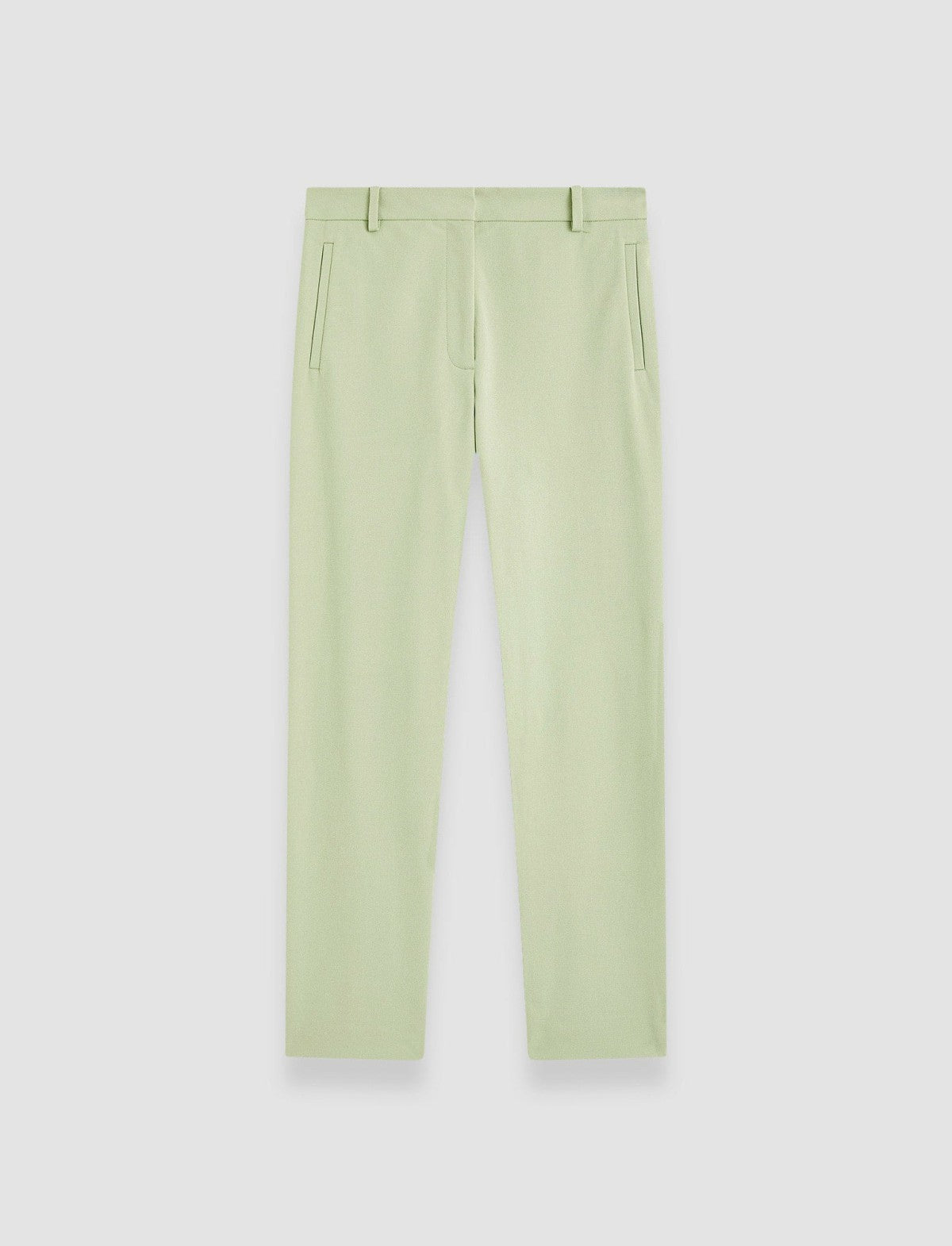 JOSEPH Fashion Women New Eliston Gabardine Stretch Trousers Matcha