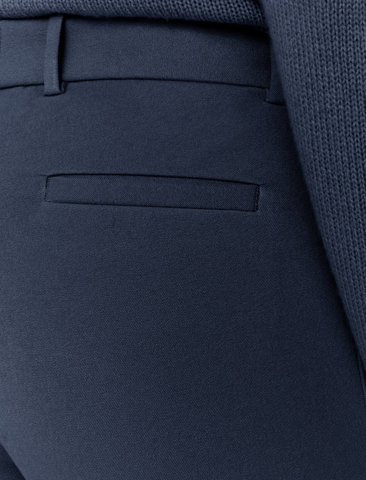 JOSEPH Fashion Women New Eliston Gabardine Stretch Trousers Harbour