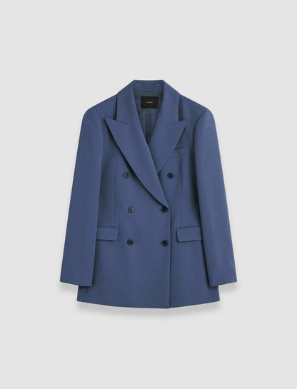 JOSEPH Fashion Women Valery Comfort Cady Jacket Harbour