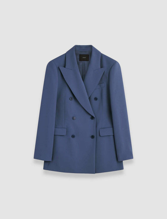 JOSEPH Fashion Women Valery Comfort Cady Jacket Harbour