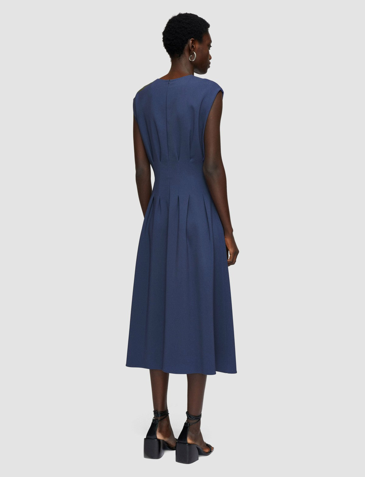 JOSEPH Fashion Women Delma Comfort Cady Dress Harbour