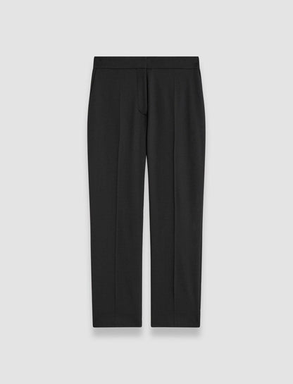 JOSEPH Fashion Women Vilar Tailoring Crepe Trousers Black