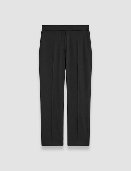 JOSEPH Fashion Women Vilar Tailoring Crepe Trousers Black