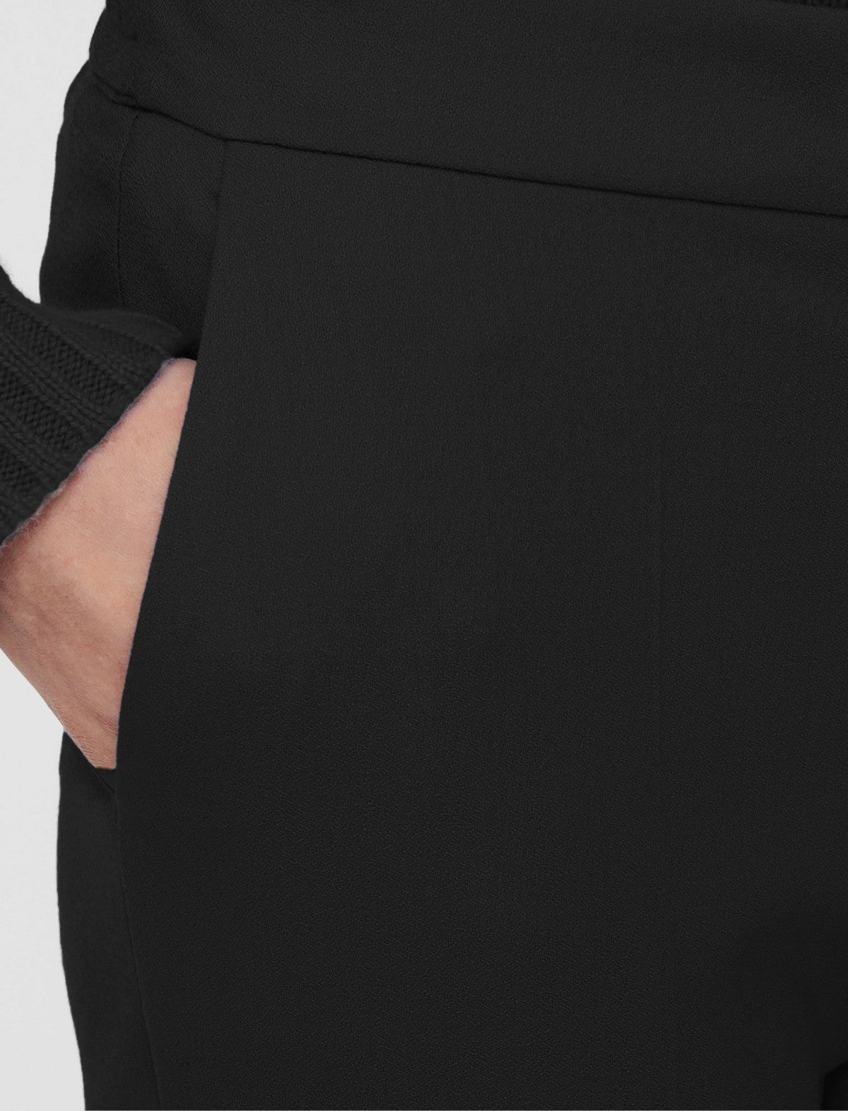 JOSEPH Fashion Women Vilar Tailoring Crepe Trousers Black