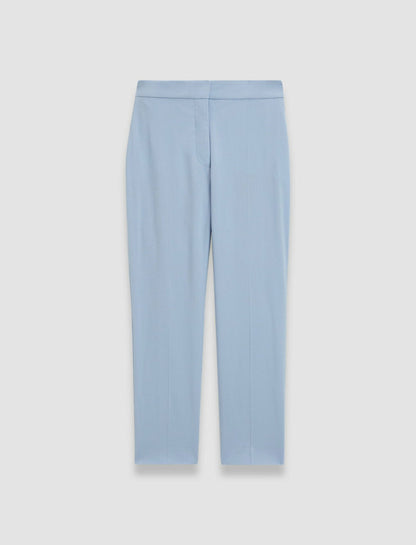 JOSEPH Fashion Women Vilar Tailoring Crepe Trousers Faded Sky