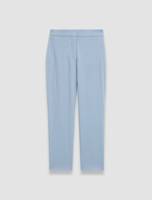 JOSEPH Fashion Women Vilar Tailoring Crepe Trousers Faded Sky