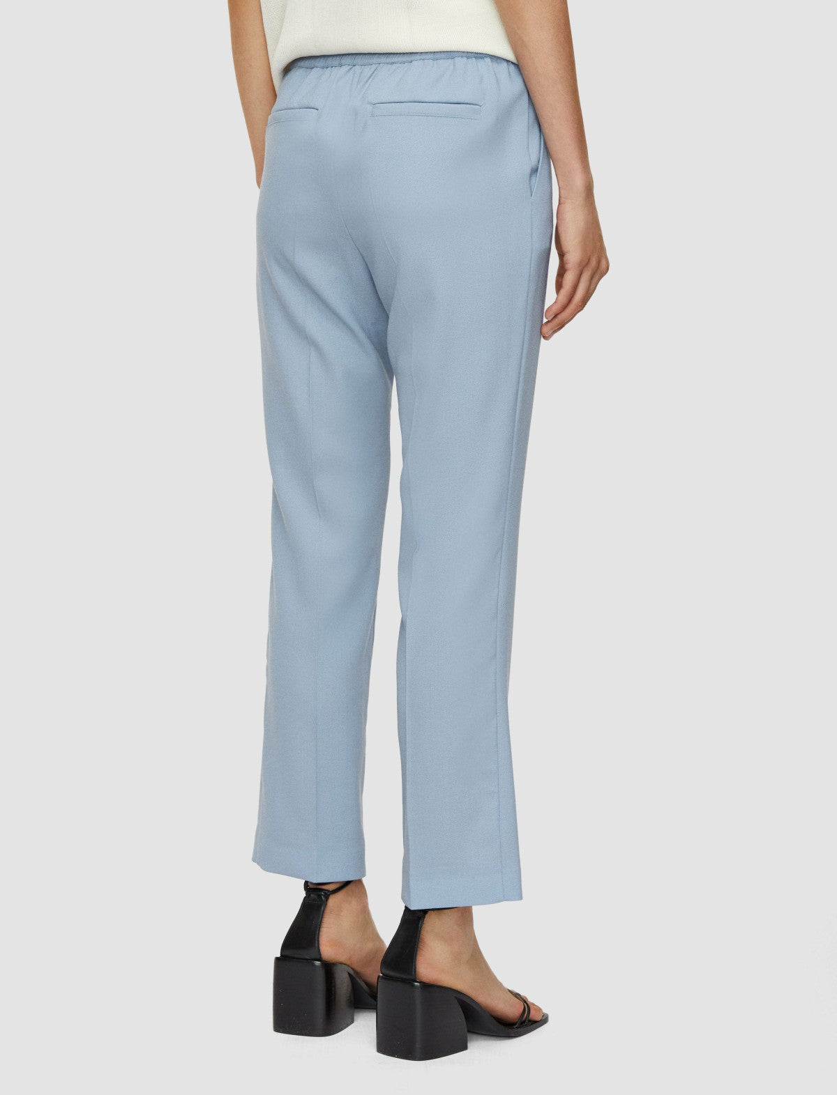 JOSEPH Fashion Women Vilar Tailoring Crepe Trousers Faded Sky