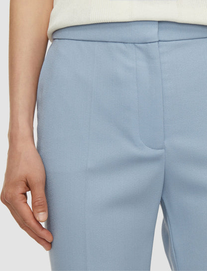 JOSEPH Fashion Women Vilar Tailoring Crepe Trousers Faded Sky